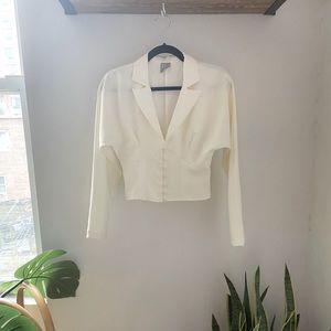 White ASOS blouse